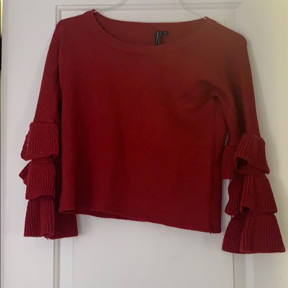 Red knit sweater - Picture 1 of 1